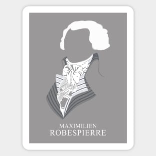 Maximilien Robespierre - Minimalist Portrait Sticker